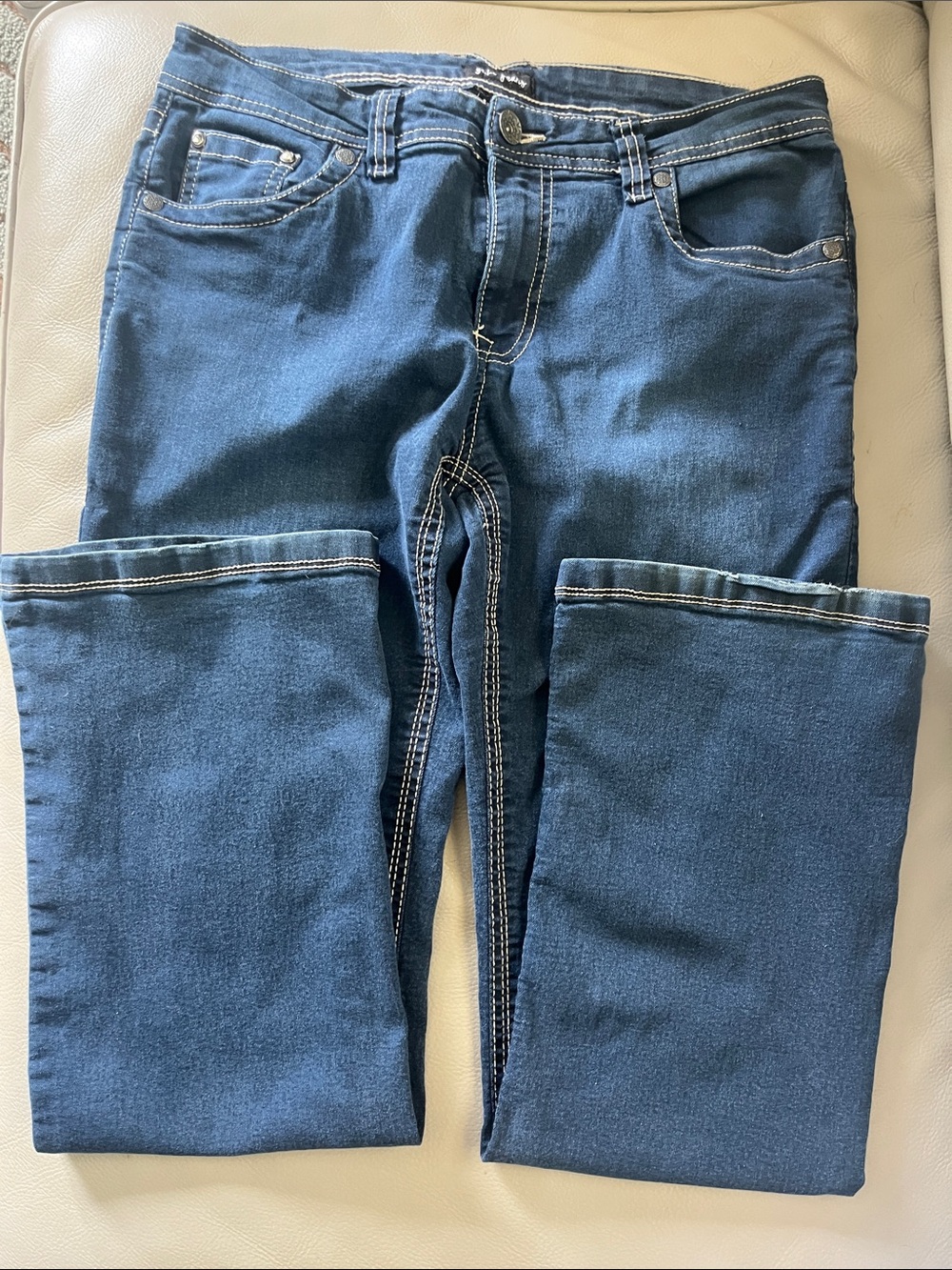 Suko Women’s Boot Cut Jeans in Dark Blue